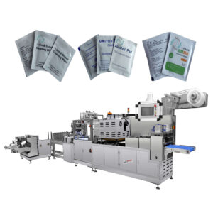 Fast Speed Reciprocating Alcohol Pad Machine(4 sides sealing)