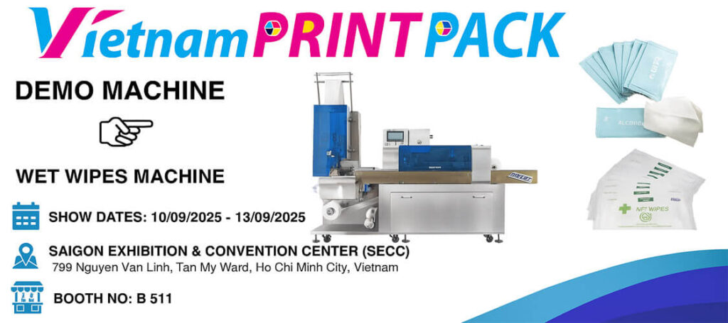 wet wipes machine exhibition