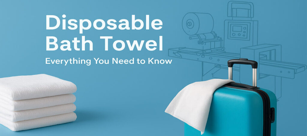 disposable bath towel machine