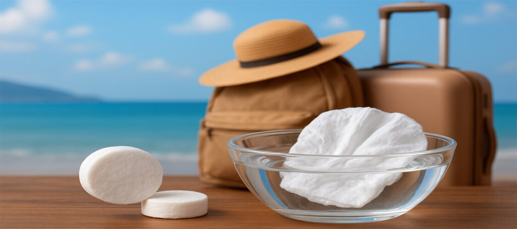 disposable compressed towel machine