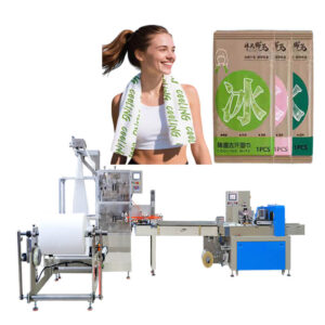 ice cooling wet wipes machine