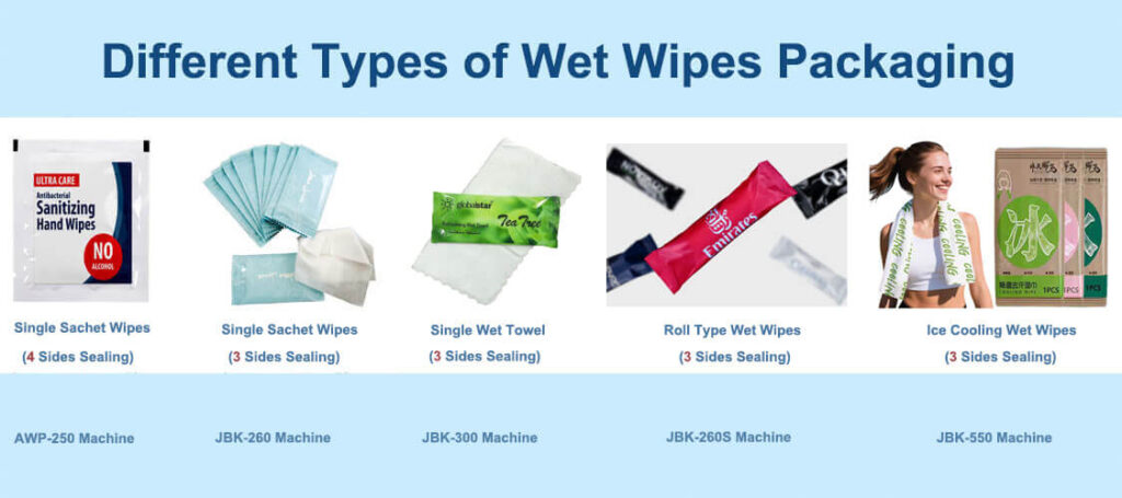 Different type wipes